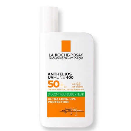 La Roche Posay Anthelios Uvmune400 400 Fluid Oil Control SPF50+ 50ml , La Roche Posay  , ลา โรช-โพเซย์ , la roche-posay anthelios uvmune 400 oil control รีวิว ,ครีมกันแดด la roche posay ตัวไหนดี , ครีม กันแดด la roche-posay anthelios xl รีวิว